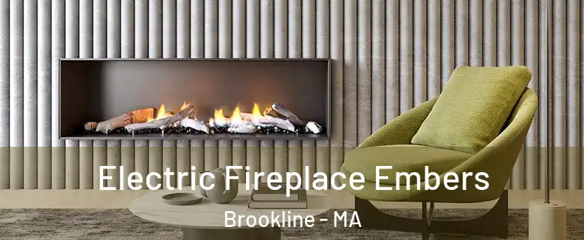  Electric Fireplace Embers Brookline - MA