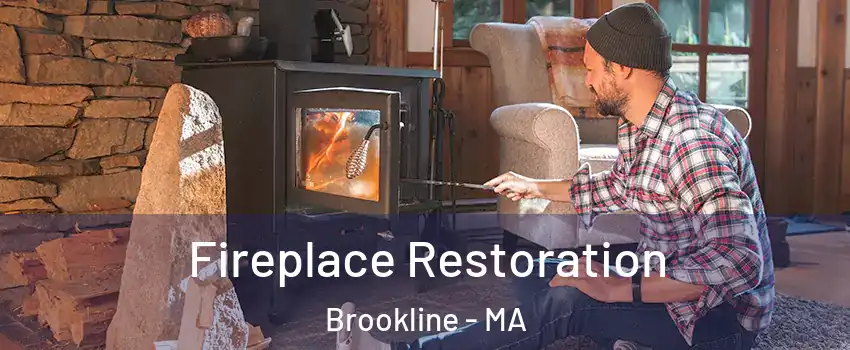  Fireplace Restoration Brookline - MA