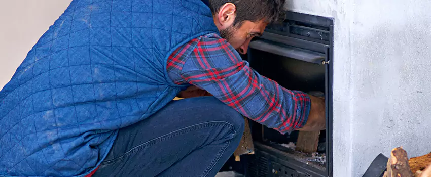 Gas Fireplace Inspection in Brookline, Massachusetts
