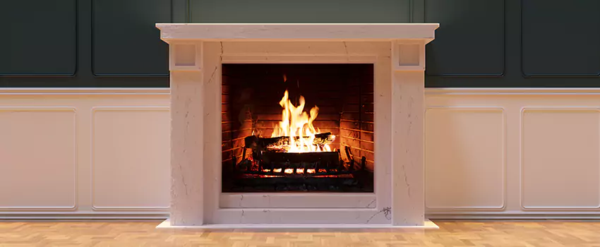 Open Flame Wood-Burning Fireplace Installation Services in Brookline, Massachusetts