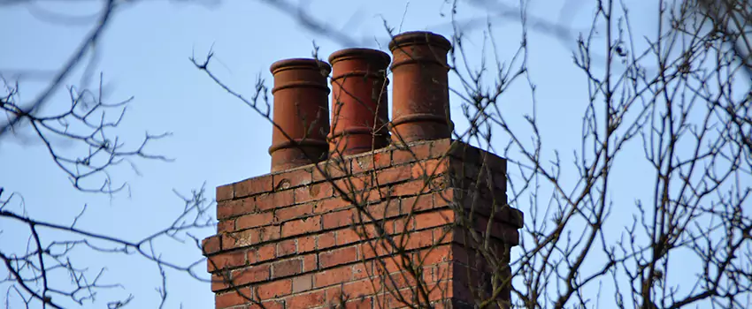 Chimney Crown Installation For Brick Chimney in Brookline, Massachusetts