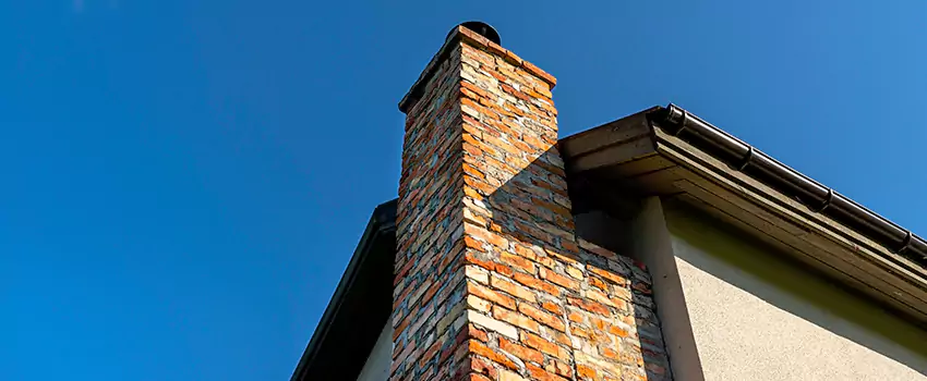 Masonry Chimney Flashing Repair in Brookline, Massachusetts