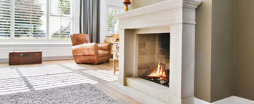 Vintage Fireplace Refacing in Brookline, Massachusetts