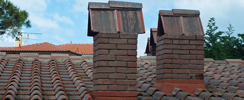 Chimney Maintenance for Cracked Tiles in Brookline, Massachusetts