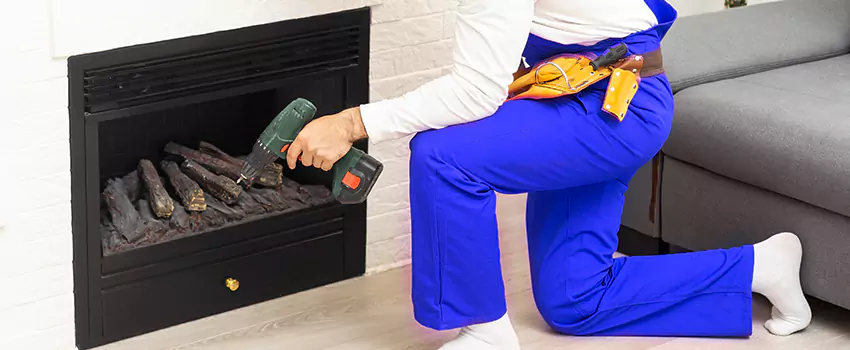 New Gas Fireplace Installation in Brookline, MA