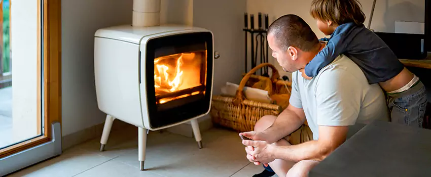 Pacific Energy Zero-Clearance Fireplace Replacement in Brookline, MA