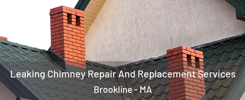  Leaking Chimney Repair And Replacement Services Brookline - MA